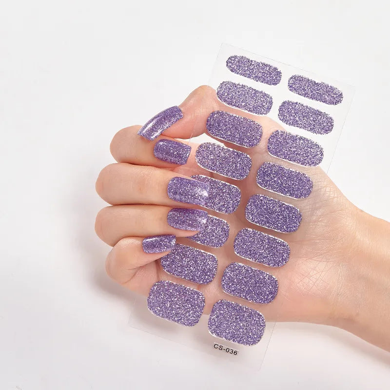 Semi-Cured Gel Nail Strips