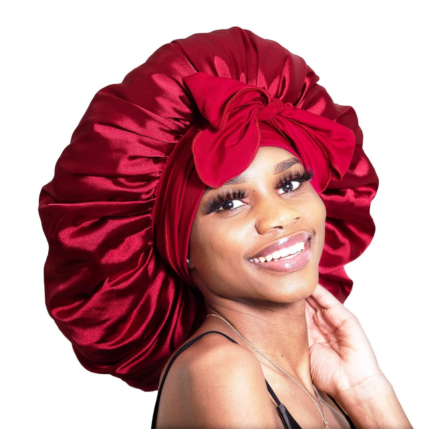 Silk Satin Bonnet