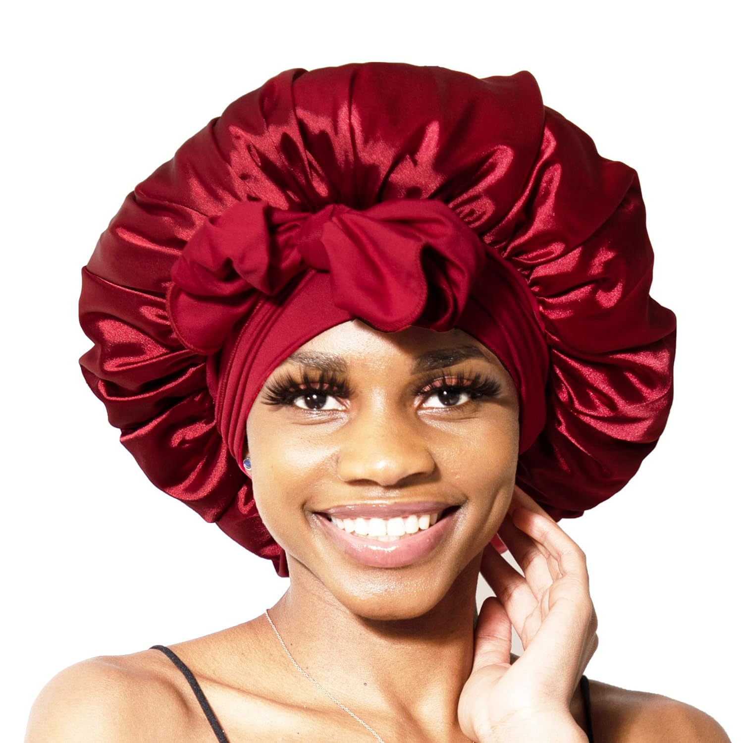 Silk Satin Bonnet